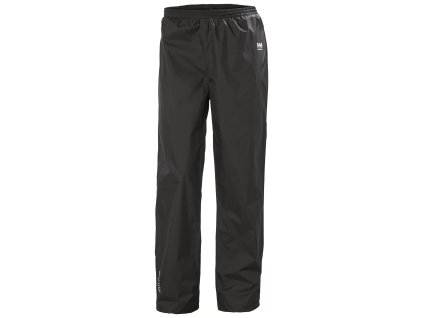 Nepromokavé kalhoty Helly Hansen MANCHESTER RAIN - ČERNÁ 1/2