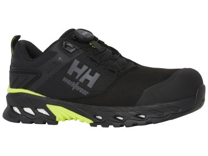 Polobotky Helly Hansen MAGNI EVOLUTION LOW BOA S7S HT - ČERNÁ/TMAVÁ LIMETKA 1/6