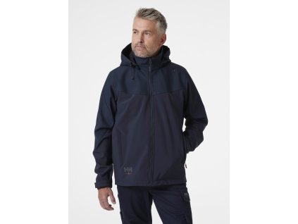 Softshellová bunda s kapucí Helly Hansen OXFORD - NAVY 1/7