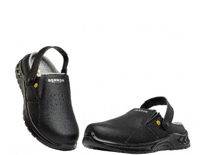 Nazouváky Bennon BLACK OB ESD Slipper 1/10