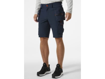 Strečové kraťasy Helly Hansen KENSINGTON CONSTRUCTION - NAVY 1/6