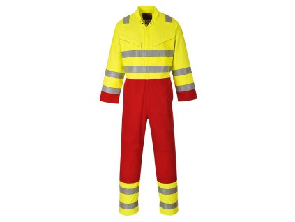 Antistatická kombinéza Portwest Bizflame Hi-Vis - ŽLUTÁ 1/1