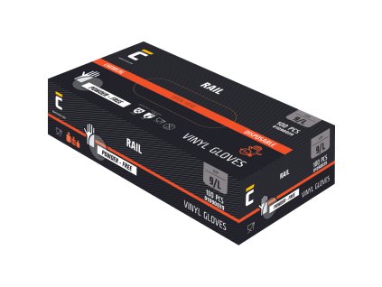 Jednorázové rukavice Červa RAIL (nepudrované) - box