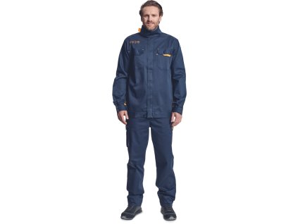 Nehořlavá bunda Červa MULTINORM FUZZ FR - NAVY 1/3
