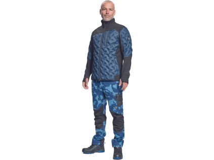 Softshellová bunda Červa NEURUM - NAVY 1/6