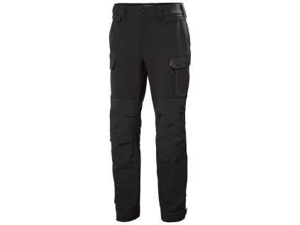 Strečové kalhoty Helly Hansen BARCODE HH CONNECT - ČERNÁ 1/2