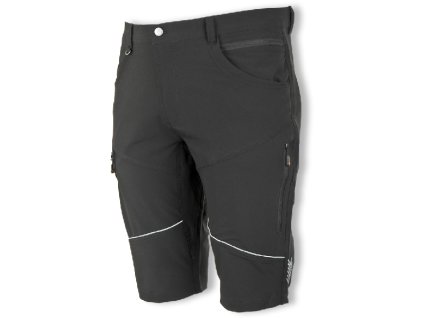 Outdoorové strečové kraťasy Bennon FOBOS Shorts black 1/6