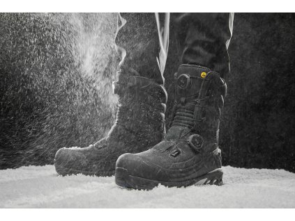 Zimní poloholeňová obuv Helly Hansen BIFROST WINTER TALL BOA S7S HT - ČERNÁ 1/8