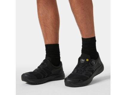 Polobotky Helly Hansen BARCODE LOW BOA O1 SOFT TOE - ČERNÁ 1/8