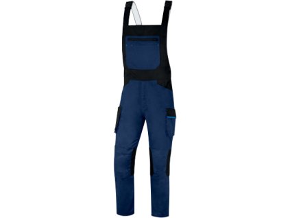Kalhoty s laclem Delta Plus M2SA3 - SVĚTLE MODRÁ/TMAVĚ MODRÁ 1/2
