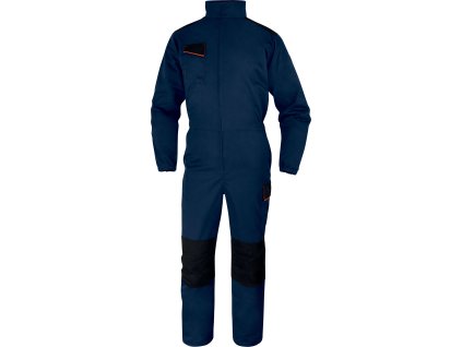 Kombinéza Delta Plus M1CO2 - NÁMOŘNICKÁ MODRÁ/ORANŽOVÁ 1/2