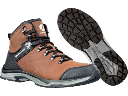 Kotníková obuv Albatros ISCHGL CTX MID O2 WR HRO SRC - ČERNÁ/HNĚDÁ 1/3