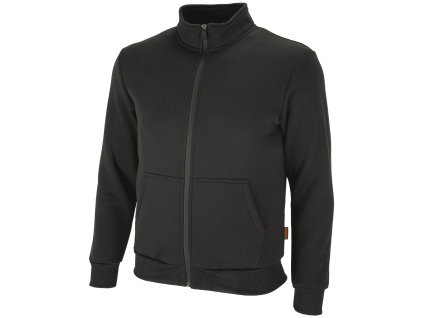 Mikina na zip Bennon ADAMOS Sweatshirt black 1/4