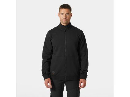 Mikina na zip Helly Hansen EVO ZIP - ČERNÁ 1/6