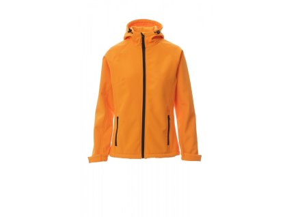 Dámská softshellová bunda s kapucí Payper GALE LADY - ORANŽOVÁ 1/1