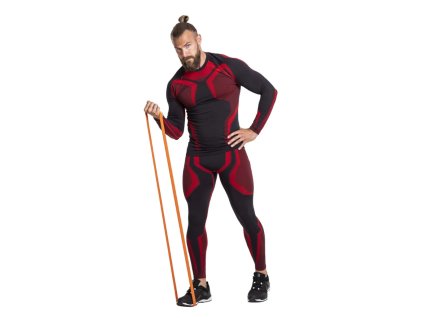 Funkční tričko s dlouhým rukávem ARDON ATROCLIM - ČERVENÁ 1/5