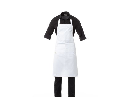 Kuchařská zástěra Payper BOUTIQUE - BÍLÁ 1/1