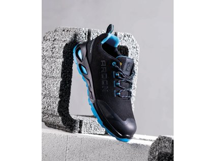 Polobotky ARDON BRIMIC O2 ESD - ČERNÁ/MODRÁ 1/6