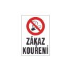 Bezpečnostní tabulka - Zákaz kouření