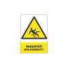 Bezpečnostní tabulka - Nebezpečí uklouznutí!