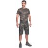 Kraťasy CRV CRAMBE camouflage - TM. HNĚDÁ/TM.OLIVOVÁ 1/3