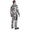 Mikina s kapucí CRV CRAMBE camouflage - ŠEDÁ/TM. ŠEDÁ 2/3