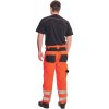 Reflexní kalhoty Červa KNOXFIELD HV FL290 - HV ORANŽOVÁ/ANTRACIT 2/3