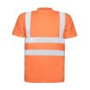 Reflexní tričko s krátkým rukávem Ardon REF102 - ORANŽOVÁ 2/2