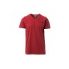 Tričko s krátkým rukávem a výstřihem do V Payper V-neck - BORDO 1/1