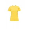 Dámské tričko s krátkým rukávem a kulatým výstřihem SUNRISE LADY - ŽLUTÁ 1/1