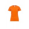 Dámské tričko s krátkým rukávem a kulatým výstřihem SUNRISE LADY - ORANŽOVÁ 1/1