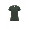 Dámské tričko s krátkým rukávem a kulatým výstřihem SUNRISE LADY - ZELENÁ 1/1