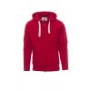 Mikina s kapucí Payper DALLAS+ - ČERVENÁ 1/1