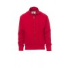 Mikina na zip Payper CLASS+ - ČERVENÁ 1/1