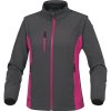 Softshellová bunda Delta Plus MYSEN2 - ŠEDÁ/FUCHSIOVÁ 1/2