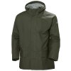Nepromokavá bunda Helly Hansen MANDAL - ARMÁDNÍ ZELENÁ 1/2