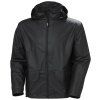 Nepromokavá bunda s kapucí Helly Hansen VOSS - ČERNÁ 1/2