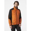 Softshellová bunda Helly Hansen KENSINGTON INSULATED - TMAVĚ ORANŽOVÁ/ČERNÁ 1/6