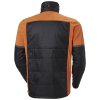 Softshellová bunda Helly Hansen KENSINGTON INSULATED - ČERNÁ/TMAVĚ ORANŽOVÁ 4/6
