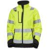 Dámská reflexní softshellová bunda Helly Hansen W ALNA 2.0 SOFTSHELL - ŽLUTÁ 8/9
