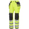 Dámské reflexní kalhoty Helly Hansen LUNA HI-VIS CONSTRUCTION CL 2 - ŽLUTÁ 8/9