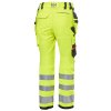 Dámské reflexní kalhoty Helly Hansen LUNA HI-VIS CONSTRUCTION CL 2 - ŽLUTÁ 9/9