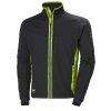 Fleecová bunda Helly Hansen MAGNI - ČERNÁ/TMAVÁ LIMETKA 6/7