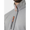 Fleecová bunda Helly Hansen KENSINGTON KNITTED FLEECE - MID ŠEDÁ 3/7