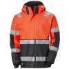 Nepromokavá reflexní bunda s kapucí Helly Hansen ALNA 2.0 - ORANŽOVÁ/ŠEDÁ EBONY 7/8