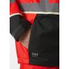 Nepromokavá reflexní bunda s kapucí Helly Hansen UC-ME SHELL - HI-VIS ČERVENÁ/ŠEDÁ EBONY 5/7