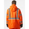 Nepromokavá reflexní bunda s kapucí Helly Hansen UC-ME SHELL - HI-VIS ORANŽOVÁ/ŠEDÁ EBONY 2/7