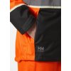 Nepromokavá reflexní bunda s kapucí Helly Hansen UC-ME SHELL - HI-VIS ORANŽOVÁ/ŠEDÁ EBONY 5/7