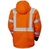 Nepromokavá reflexní bunda s kapucí Helly Hansen UC-ME SHELL - HI-VIS ORANŽOVÁ/ŠEDÁ EBONY 7/7
