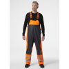 Nepromokavé reflexní kalhoty s laclem Helly Hansen ALNA 2.0 RAIN BIB - ORANŽOVÁ/ŠEDÁ EBONY 1/7
